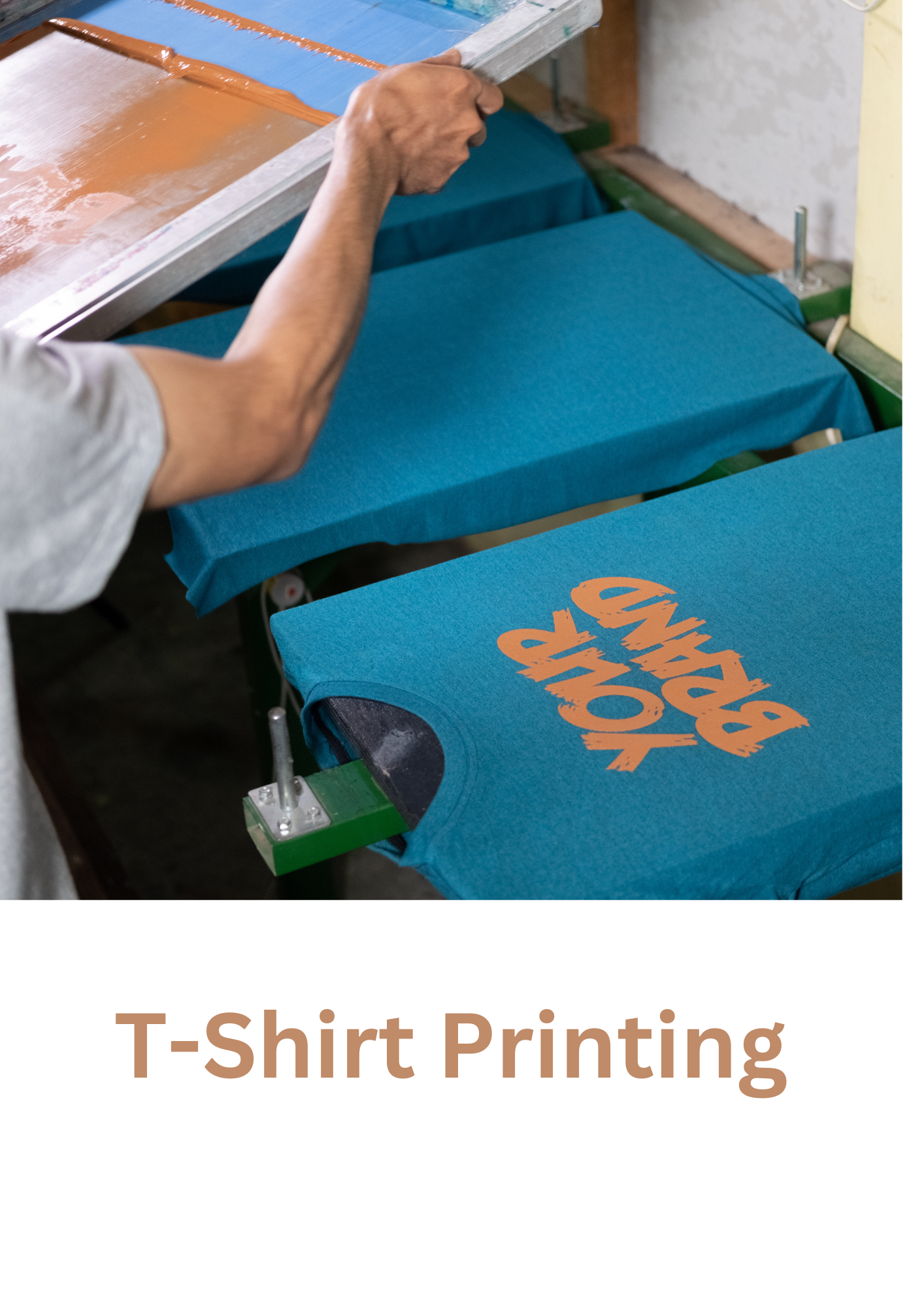 t-shirt printing methods - screen printing, direct-to-garment printing